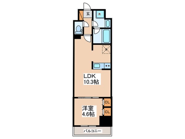 ディオスプラドの物件間取画像